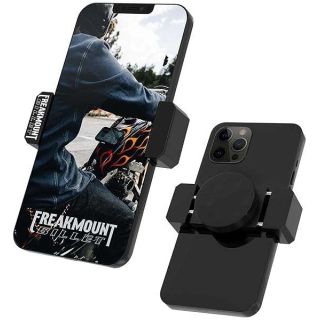 FREAKMOUNT Magnetic Motorcycle Phone Mount for Harley - Premium Aluminum Holder with High-Speed Magnets, Fits Most Phones