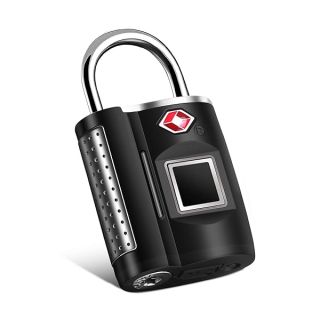 Fingerprint Lock: TSA Approved Smart Digital Locker for Gym, Travel, Luggage & More - Keyless Security Solution