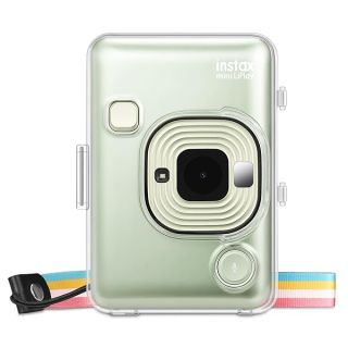 Fintie Protective Clear Case for Fujifilm Instax Mini Liplay Hybrid Instant Film Camera- Crystal Hard Cover with Precise Cutout