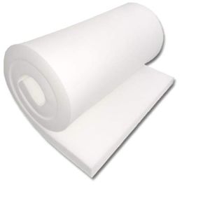 FoamTouch 3"x24"x72" high Density Polyurethane Foam, 3 x24 x72 inches, White