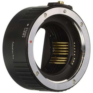 Fotodiox Pro Auto Macro Extension Tube, 31mm Section - for Canon EOS EF/EF-s Lenses for Extreme Close-up with Autofocus or Auto-Exposure