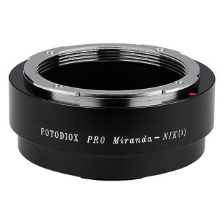 Fotodiox Pro Lens Mount Adapter, for Miranda Lens to Nikon 1-Series Mirrorless Cameras