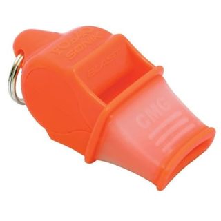 Fox 40 Sonik Blast CMG Pealess Safety Whistle, 120+ dB, Orange - 9203-0308