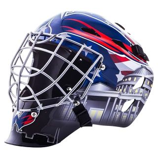 Franklin Sports Washington Capitals NHL Hockey Goalie Face Mask - Goalie Mask for Kids Street Hockey - Youth NHL Team Street Hockey Masks