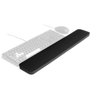 GRIFITI Fat Wrist Pad 24" x 4" x 0.75" Inch Computer or Mechanical Keyboard & Mousepad Wrists Rest Keyboards Mouse, Trackball or Trackpad Ergonomic Mousepad Support Large Hand Rests Typing Pads