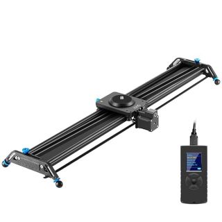 GVM Motorized Camera Slider, 31&amp;quot; Aluminum Alloy Track Dolly Rail Camera Slider with Tracking Shooting, 120 Degree Panoramic Shooting and Time-Lapse Photography for Most DSLR Cameras