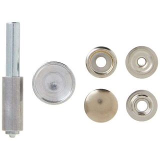 General Tools 1265 Snap Fastener Kit with 6 Fasteners