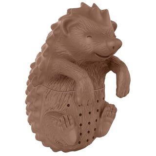 Genuine Fred, CUTE TEA, Hedgehog Reusable Silicone Tea Infuser, Brown, Fun Gift for Tea Lovers, Clever Kitchen Gadget