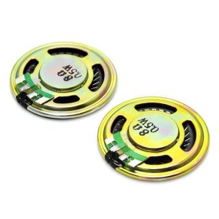 Gikfun 8ohm 0.5W Woofer D36mm Speaker for Arduino (Pack of 2pcs) EK1411