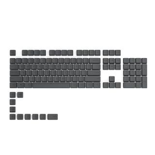 Glorious GPBT Black Ash Keycaps - Thick PBT 114 Set for Full Size & TKL Mechanical Keyboards
