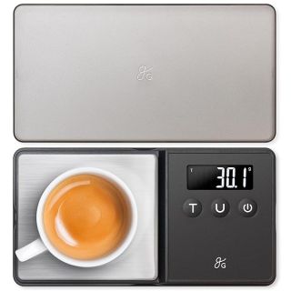 Greater Goods Digital Espresso & Coffee Scale - 750 x 0.1g, Mini Scale with 6 Units of Measurement