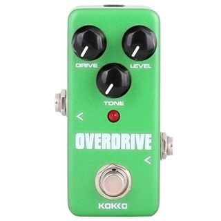 FOD3 Guitar Mini Effects Pedal: Portable Tube Overdrive for Warm, Natural Sound - Ideal for Guitar & Bass