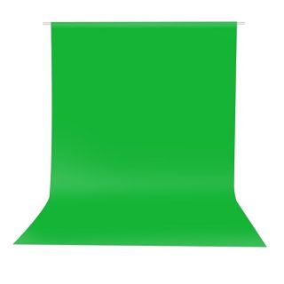 HEMMOTOP Green Screen Backdrop, 5x6.5 ft Photography Chroma Key Greenscreen Background Sheet for Background Removal, Zoom Meeting, Photo Video Studio, Live Streaming, Video Recording (Backdrop only)