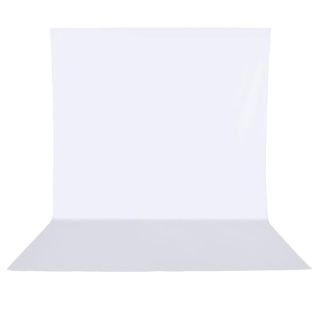 HEMMOTOP White Photo Backdrop, 6x9 ft White Background for Photography, Seamless White Screen Backdrops for Photoshoot, Easter, Birthday Party, Video Recording, Photos, Projector (Backdrop only)