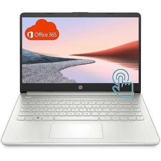 HP Premium Laptop (2021 Latest Model), 14&amp;quot; HD Touchscreen, AMD Athlon Processor, 16GB RAM, 192GB SSD, Long Battery Life, Online Conferencing, Natural Silver, Win 10 with 1 Year of Microsoft 365