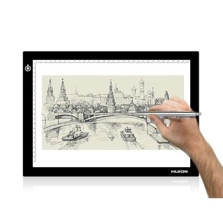 HUION L4S LED Light Box A4 Ultra-Thin USB Powered Adjustable Light Pad for Tracing