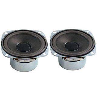 "HZPOWEN 10W Mini 3" HiFi Full Range Speaker - 8 Ohm, 90dB Sensitivity for DIY Boom Box & Home Stereo"
