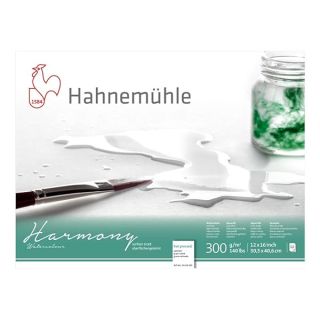 "Buy Hahnemuhle Harmony Hot Pressed Watercolor Block 12x16" - 12 Sheets for Stunning Art"
