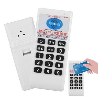 Handheld 125Khz RFID Card Copier Reader Writer 13.56MHZ IC/ID Card Duplicator, Support EM4305, EM5200, EM8800, T5577, ZX-F08 UID, ISO 14443 Type A and B