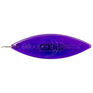 Handy Hands Moonlit Tatting Shuttle W/Hook-Amethyst Gem, Purple Berry