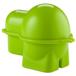 Hutzler 399GR Snack Container, Egg To-Go, Green