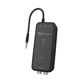 IK Multimedia iRig Stream SOLO: Best Audio Interface for iOS & Android - Connects to Mixers & DJ Decks