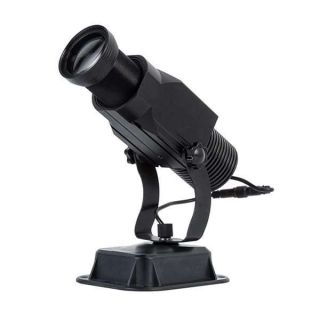 INSTAGOBO 15W LED Custom Image GOBO Projector for Indoor Advertising - Manual Zoom & Focus for Hotels & Restaurants