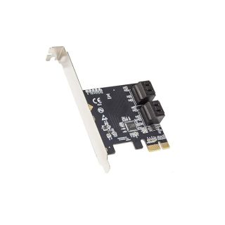 IO Crest 4 Port SATA III Expansion Card with Low Profile Bracket - 6Gbps SATA 3.0 Controller PCI Express x1 ASMedia 1064 for Windows10/8/7/XP/Vista/Linux