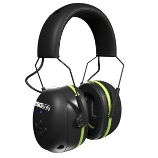 ISOtunes AIR DEFENDER Bluetooth Earmuffs: Comfortable Wireless unisex adult Hearing Protection with 40 Hour Battery Life