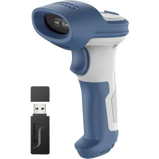 Inateck BCST-73 Bluetooth Barcode Scanner: 2D Wireless Reader with 5.0 & 2.4GHz, Supports GS1 Barcodes - Fast & Efficient!