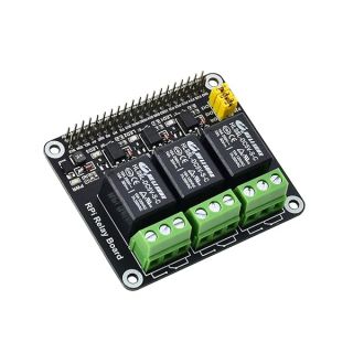 Ingcool Compatible with Raspberry Pi Expansion Board Power Relay Module Kits for Raspberry Pi 4B/3B+/3B/2B/ A+/B+ 5A 250V AC/ 5A 30V DV