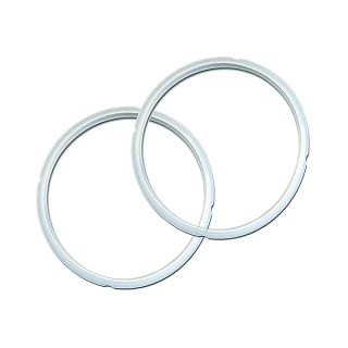 Instant Pot 2-Pack Sealing Ring 5 & 6-Qt, Inner Pot Seal Ring, Electric Pressure Cooker Accessories, Non-Toxic, BPA-Free, Replacement Parts, Clear