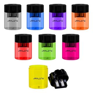 JARLINK 8 Pack Manual Pencil Sharpeners - Dual Hole Colorful Sharpeners for No.2 & Art Pencils | Portable for School & Office