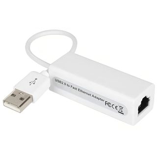 JacobsParts USB 2.0 Ethernet Network Adapter 100Mbps Wired LAN for Windows and Linux