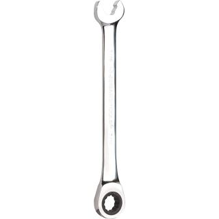 Jonard Tools ASW-R716, Ratcheting Combination Speed Wrench, Angled Head, 7/16"