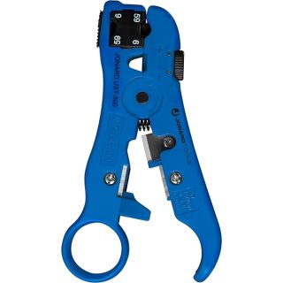 Jonard Tools UST-596 Universal Cable Stripper for RG59 and RG6 COAX, Network, and Telephone Cables