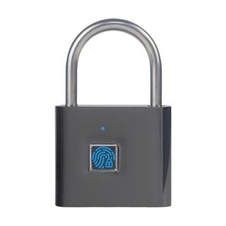 KENRONE SL90 Keyless Fingerprint Padlock: Portable USB Charging Smart Lock for Quick Unlock & Anti-Theft Security