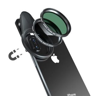 Kase 41mm Magnetic CPL & ND1.2 Filter Kit for iPhone & Samsung Smartphones - Enhance Your Photography!