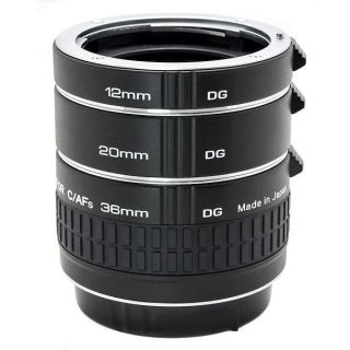 Kenko Auto Extension Tube Set DG for Canon EOS Lenses A-EXTUBEDG-C