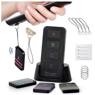 Key Finder & TV Remote Tracker: Locate Lost Keys, Purse & More with Beeper Tags