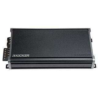 Kicker 46CXA6605 CXA6605-4x90-Watt 4-Channel Full-Range Amp w/300-watt Class D Sub Channel