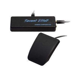 Kinesis Savant Elite2 Programmable USB Foot Switch (2 Port Control Module and Single Pedal)