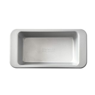 KitchenAid 9x5in Nonstick Aluminized Steel Loaf Pan, Silver