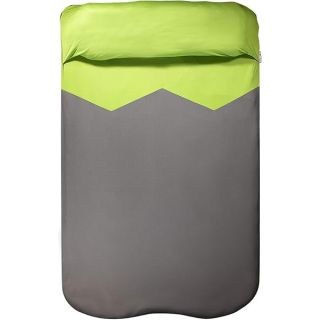 Klymit Static V Sheet, Sleeping Pad Cover, Green/Gray, Double