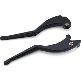 Upgrade Your 2017-19 Indian Scout: Kuryakyn 7169 Gloss Black Legacy Levers - Motorcycle Accent Accessory