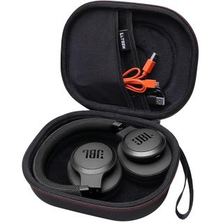 LTGEM EVA Hard Case for JBL Live 770NC/660NC/650BT/460NC/670NC/400BT/500BT and JBL Tune 770NC/710BT/720BT/760NC/700BT/750BT/510BT/660NC/520BT/500/Tour One/E45BT Bluetooth Wireless Headphone(Black)
