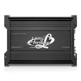 Lanzar 1 Channel Car Audio Amplifier, Monoblock, 3,000 Watt Peak, 2 Ohm, MOSFET, Nickel Plated RCA Input, Bass Boost Circuit, Electronic Crossover Network, Power Protection LEDs - HTG157