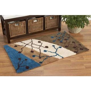 "DIY Latch Hook Kits for Adults - Pre-Printed Rug Crafts for Home Decor & Gifts (23.6" x 15.8" Atom Design)"