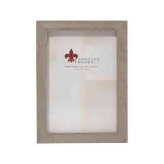 Lawrence Frames 3.5x5 Gray Wood Gallery Collection Picture Frame