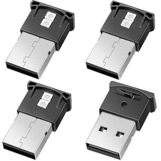 LCYAM Mini USB LED Light Lamp Type A - RGB Car Interior Lighting (4 Pack) for Vibrant Vehicle Ambiance